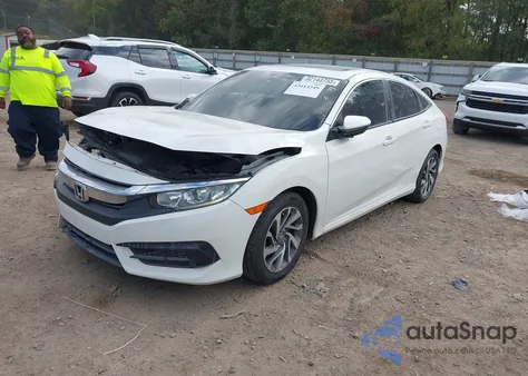 2016 Honda Civic Ex z USA, uszkodzony, nr VIN 19XFC2F76GE074445